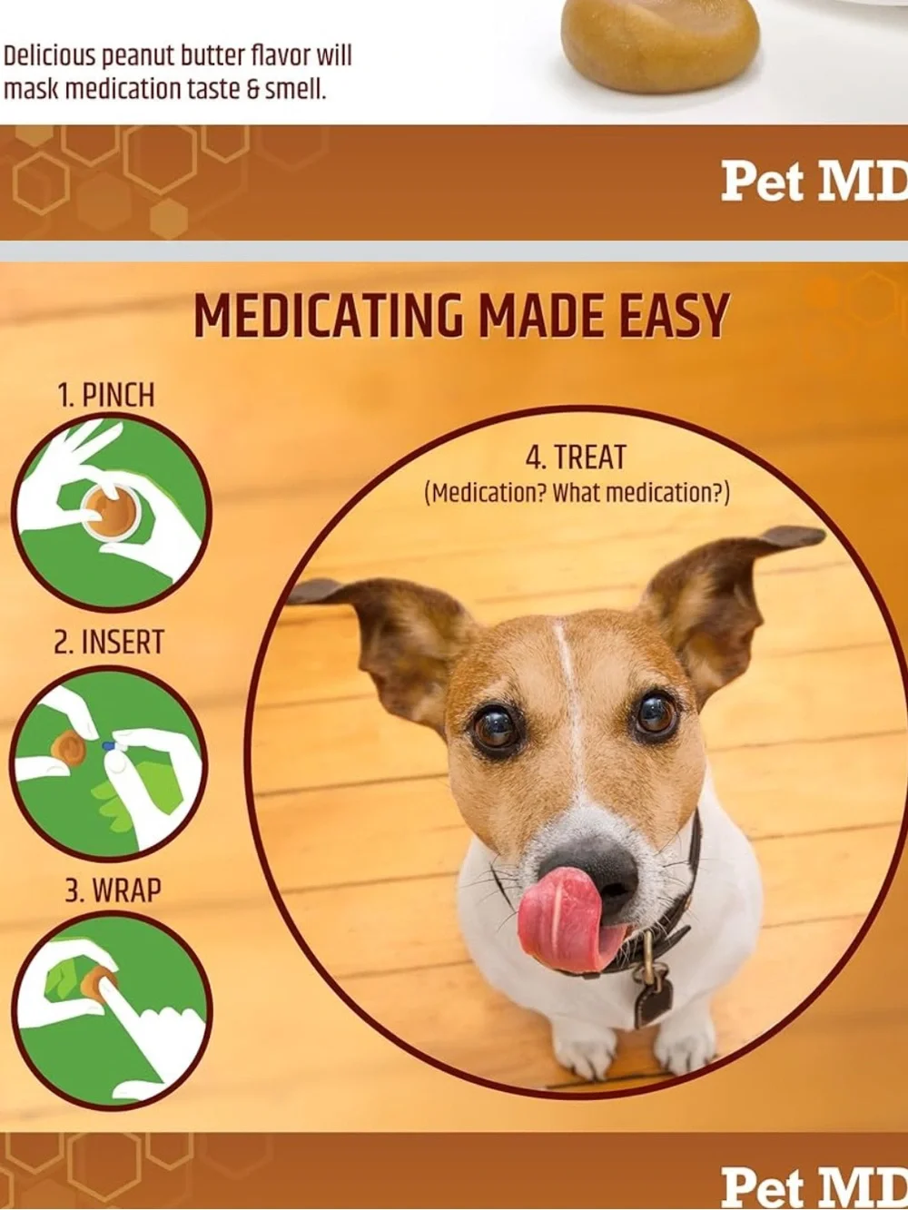 Pet MD Wrap-A-Pill for Dogs - 8oz